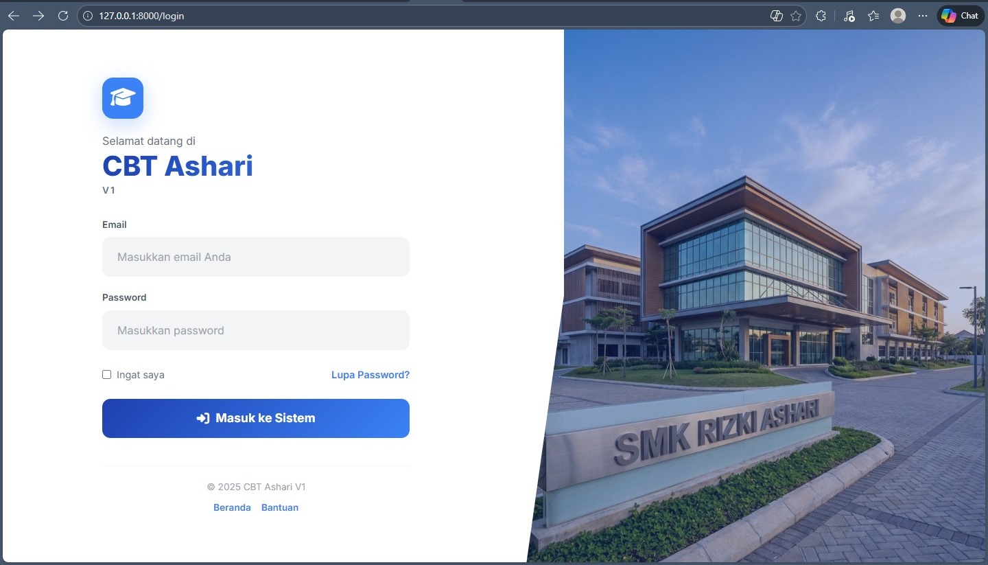 Website SMK Rizki Ashari