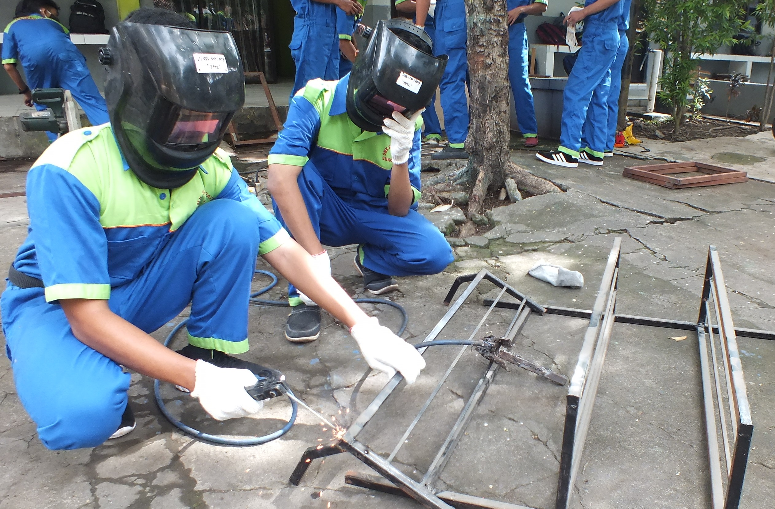 Siswa SMK Rizki Ashari Mengikuti Praktik Kerja Industri